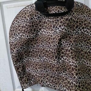 Leopard Print Garment Bag